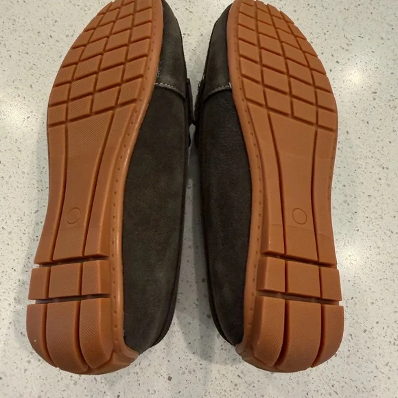 Kordal Espresso Brown Suede Women's Penny Loafers Driver Shoes - Picture 9 of 9